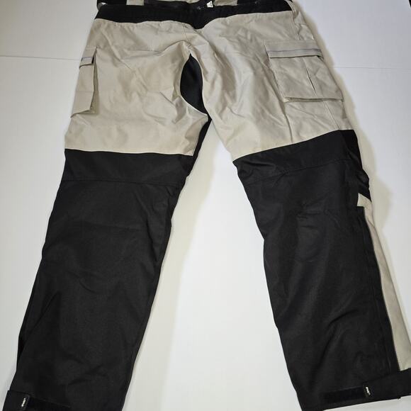 HWK Motorcycle & Work Pants for Men Adventure, Waist30"-32" Inseam30" - Silver - Picture 2 of 4